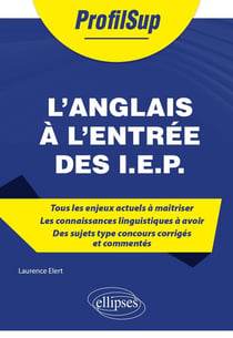 L'anglais à l'entree des I.E.P.