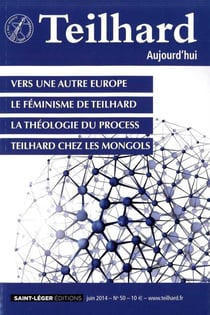Teilhard aujourd'hui : Juin 2014 - vers une autre Europe