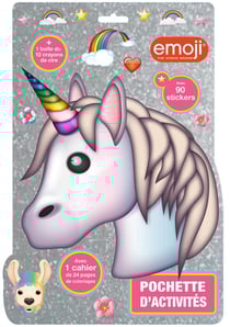 EMOJI Licornes - pochette d'activités - Volume 1