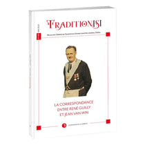Tradition[s] Hors-Série : La correspondance entre René Guilly et Jean van Win