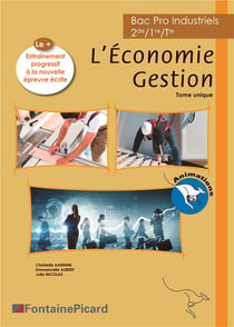 L'économie gestion - 2de, 1re, terminale bac pro industriels - livre élève