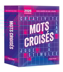 Mon année en 365 jours : Mots Croisés (édition 2026)