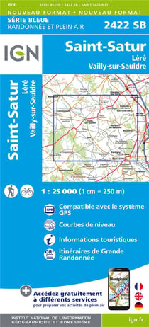 2422Sb St-Satur/Lere/Vailly-Sur-Sauldre