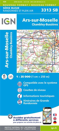 3313Sb Ars-Sur-Moselle.Chambley-Bussieres