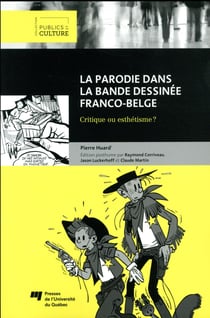 Parodie dans la bande dessinee franco belge