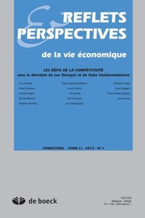 Reflets et perspectives de la vie économique n.2012/1