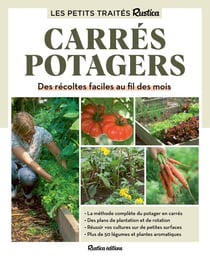 Le petit traité Rustica des carrés potagers : des récoltes faciles au fil des mois