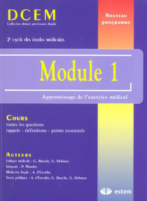 Module 1 - apprentissage de l'exercice médical