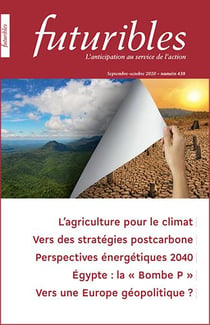 Futuribles 438, septembre-octobre 2020. L'agriculture pour le climat : Vers des stratégies postcarbonne