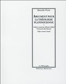 Argument pour la théologie platonicienne