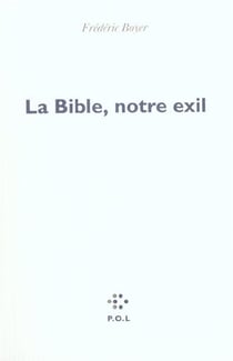 La bible, notre exil