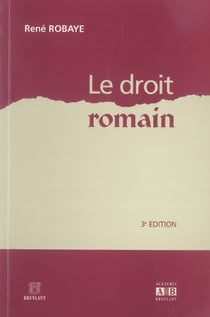 Droit romain (3e edition)