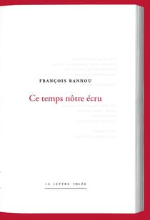 Ce temps nôtre écru