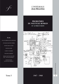 L'intégrale Jean Ricardou Tome 3