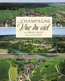 La champagne vue du ciel