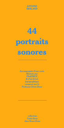 44 portraits sonores