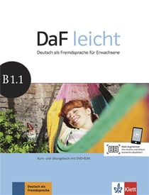 Daf leicht - b1.1 - allemand - livre + cahier + dvd-rom