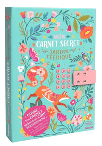 Mon carnet à secret - jardin féérique