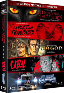 Les Grands maîtres de l'horreur - Coffret : Deux yeux maléfiques + La Part des ténèbres + Dagon + Cabal + Maximum Overdrive