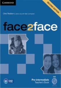 Face2face pre-intermediate teacher's book with dvd