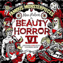The beauty of horror 6 : famous monsterpieces coloring book
