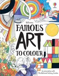 Famous art to colour