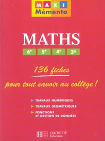 Maxi memento - 6e, 5e, 4e, 3e
