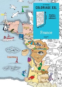 Art-thérapie - coloriage xxl - france