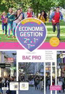 Économie-gestion - 2de, 1re, terminale bac pro - livre élève