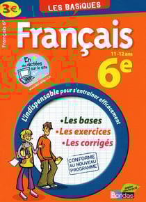 Francais - 6eme - 11/12 ans