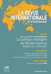 La politique étrangère de Nicolas Sarkozy, n° 77, 1/2010