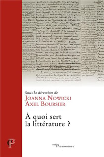 À quoi sert la littérature ?