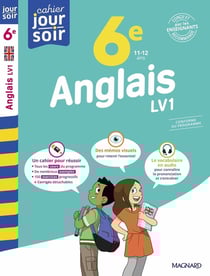 Cahier du jour / cahier du soir : Anglais : 6e - Conçu et recommandé par les enseignants
