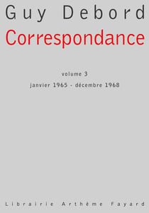 Correspondance, volume 3