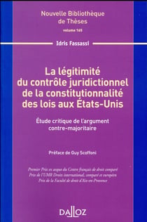 La légitimité du contrôle juridictionnel... - étude critique de l'argument contre-majoritaire
