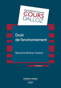 Droit de l'environnement (3e édition)