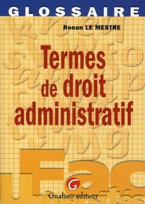 Termes de droit administratif