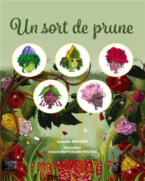 Un sort de prune - illustrations, couleur