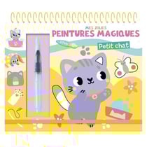 Mes jolies peintures magiques : mes jolies peintures magiques : Petit chat