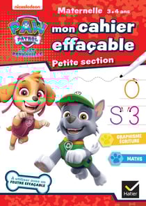 La Pat'Patrouille - mon cahier effaçable - PS
