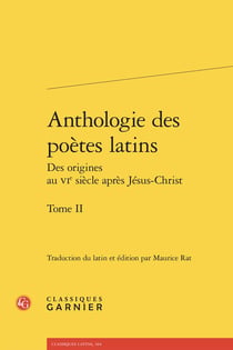 Anthologie des poètes latins