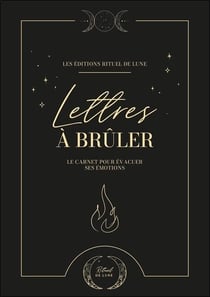 Carnet lettres a brûler