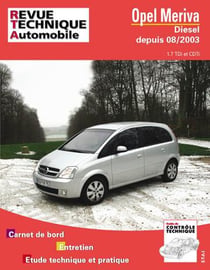 Opel meriva - diesel depuis 08-2003