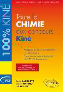 Toute la chimie aux concours kiné