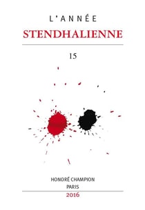 L'ANNEE STENDHALIENNE Tome 15 : 2016