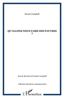 Qu'allons nous faire des pauvres ?