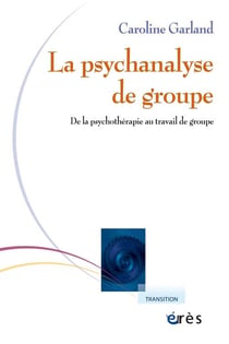 L'analyse de groupe : de la psychothérapie au travail de groupe