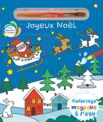 Coloriages magiques a l'eau noel
