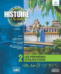 Histoire a la carte 1ere secondaire cahier d'apprentissage