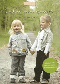 Couture pour garçons - 20 vêtements et 4 accessoires du 3 mois au 6 ans